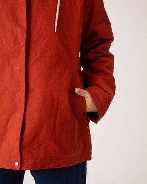 Waxed Cotton Jacket brick from Matona