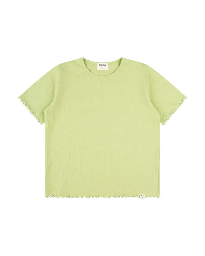 Curly Tee pistaccio from Matona