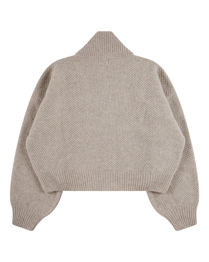 Knit Bomber Jacket alabaster from Matona