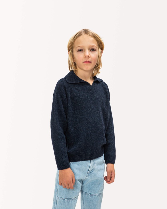 Collared Jumper navy from Matona