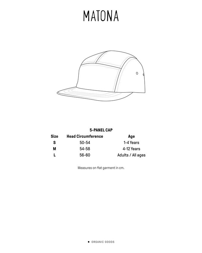 5-Panel Cap tea from Matona