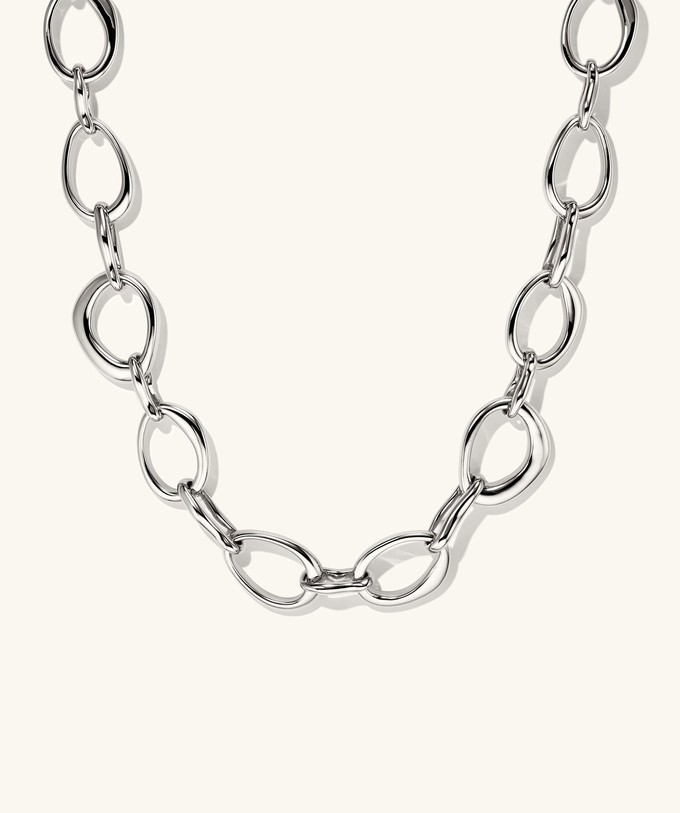 Organic DÃ´me Tidal Chain Necklace from Mejuri