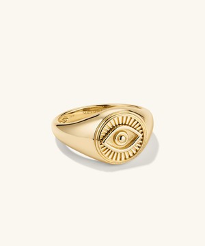 Courage Signet Ring from Mejuri