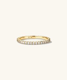 Lab Grown Diamond Eternity Band via Mejuri