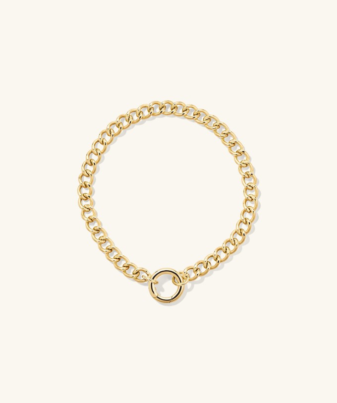 Curb Chain Charm Bracelet from Mejuri