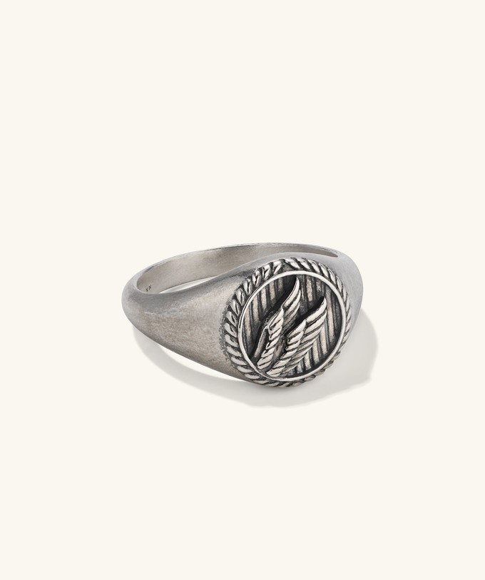 Victory Signet Ring from Mejuri