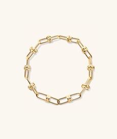 Base Chain Convertible Bracelet via Mejuri