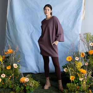 Aurora Mini Dress Taupe from Mon Col Anvers