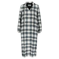 Sol dress Black checks EcoVero via Mon Col Anvers