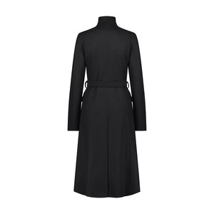 BLACK TAILORED WOOL COAT from MONIQUE SINGH