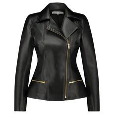 FAUX LEATHER BIKER JACKET via MONIQUE SINGH