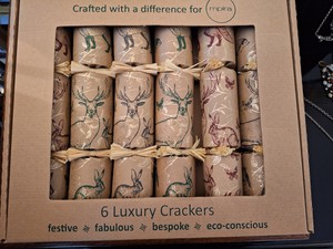 Woodland Animal Print Christmas Crackers from MPIRA