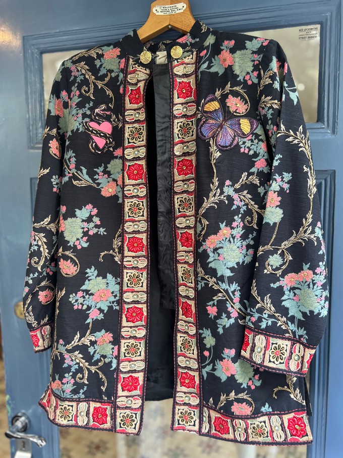 Upcycled Floral Jacket Blazer from MPIRA