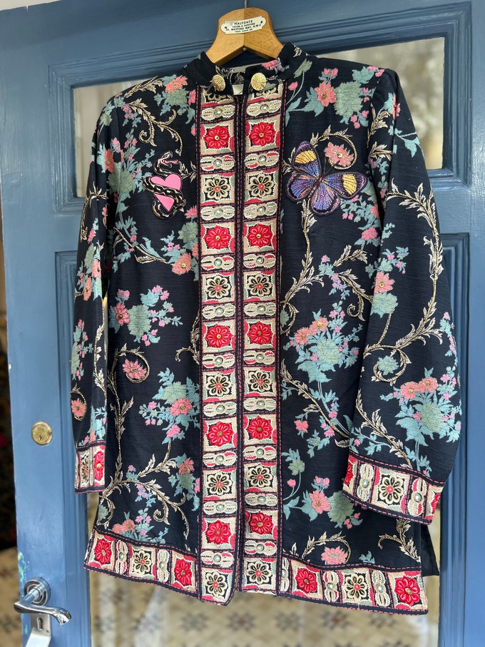 Upcycled Floral Jacket Blazer from MPIRA