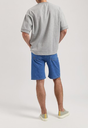 James Denim Short - Medium Stone from Mud Jeans