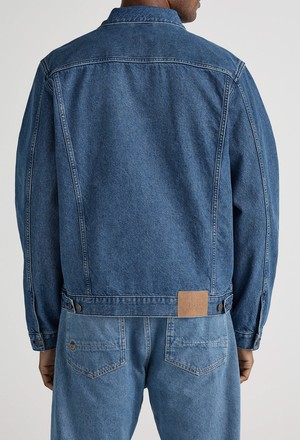 Benny Denim Jacket - Medium Stone from Mud Jeans