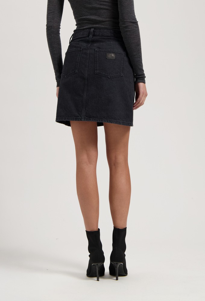 Audry Mini Skirt - BlackDip from Mud Jeans