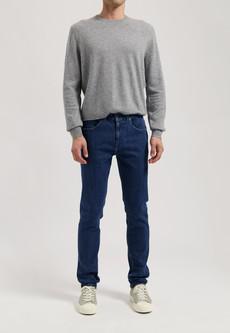 Rick Mid Slim - Stone Indigo via Mud Jeans