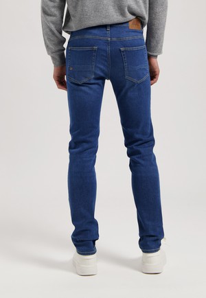 Daily Mid Tapered - Stone Indigo from Mud Jeans