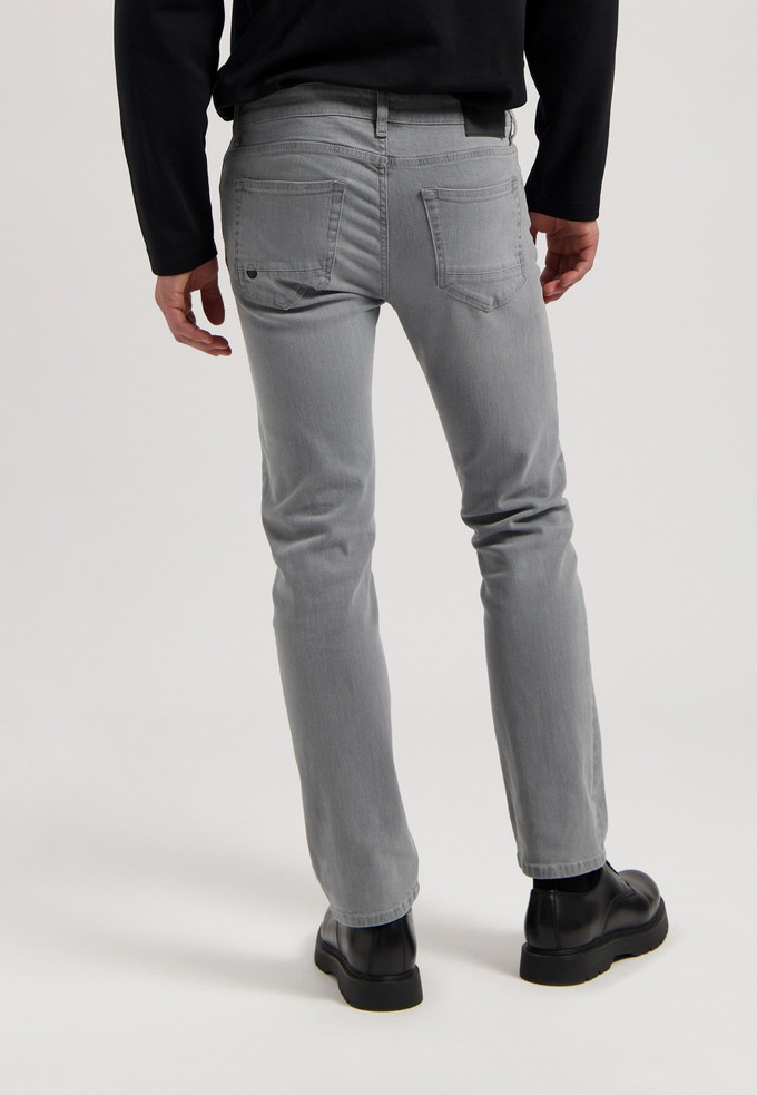 Bryce Mid Straight - Light Grey from Mud Jeans