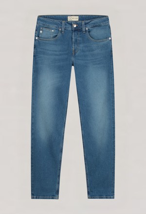 Regular Dunn Stretch - Pure Blue from Mud Jeans