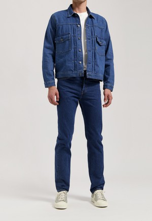 Benny Denim Jacket - Medium Stone from Mud Jeans