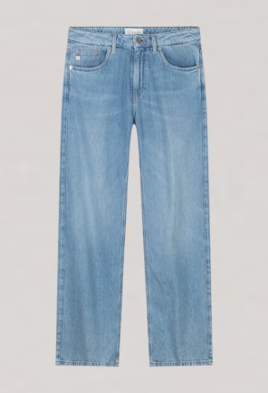 Loose Jamie Flow - Stone Vintage from Mud Jeans