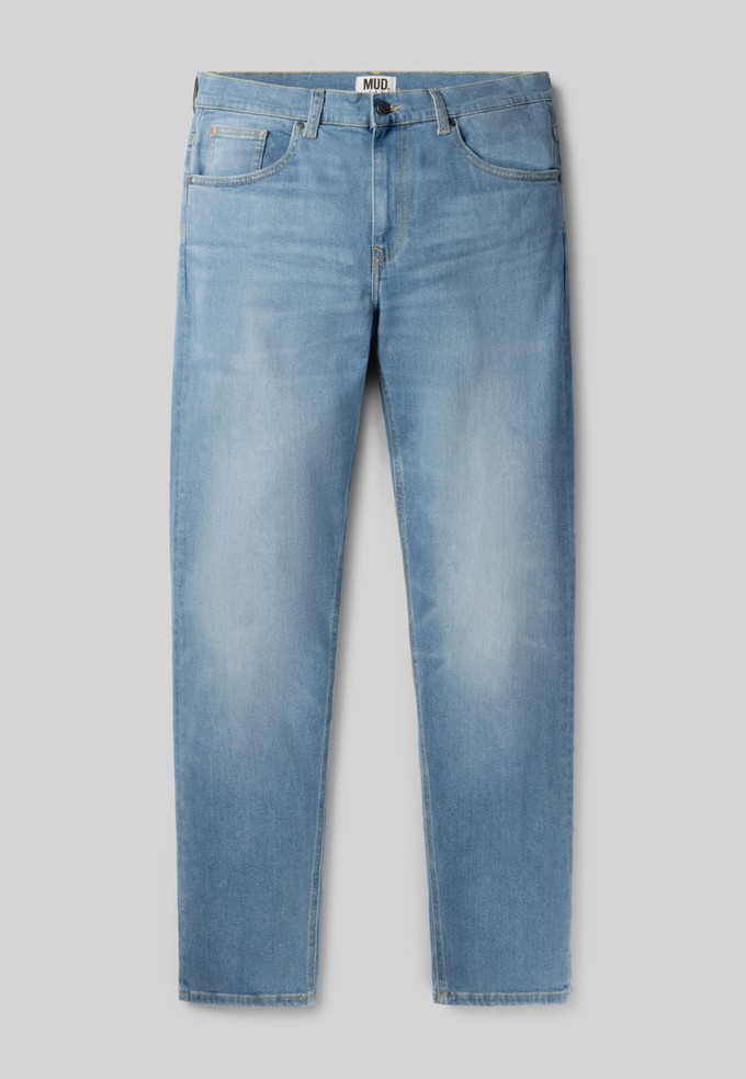 Daily Mid Tapered - Old Stone from Mud Jeans