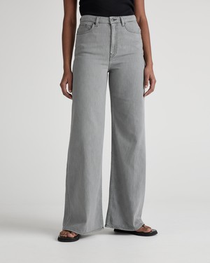 Sara High Loose Flow - Marge Grey from Mud Jeans