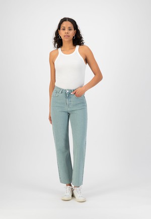 Relax Rose Cropped - Atlantic from Mud Jeans