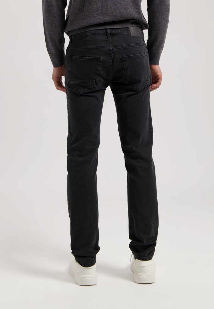 Dunn Low Tapered - Stone Black from Mud Jeans