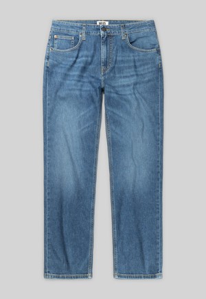 Dunn Low Tapered - Pure Blue from Mud Jeans