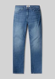 Faye Low Slim - Authentic Indigo via Mud Jeans