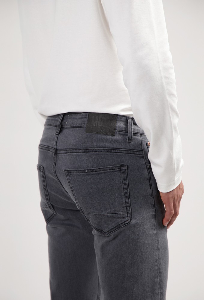 Dunn Low Tapered - 03 Grey from Mud Jeans