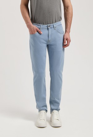 Dunn Low Tapered - Light Stone from Mud Jeans