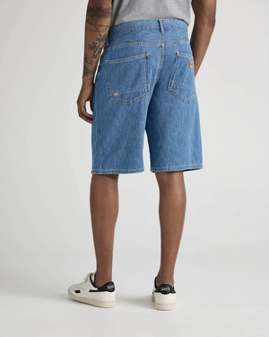 James Denim Short - Medium Stone from Mud Jeans