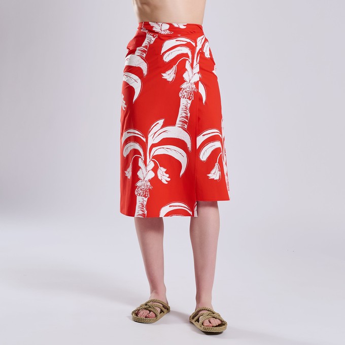 WRAP SKIRT PALM CLUB from Mymarini