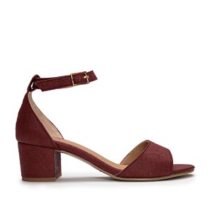 CORA PINATEX Red from NAE Vegan Shoes