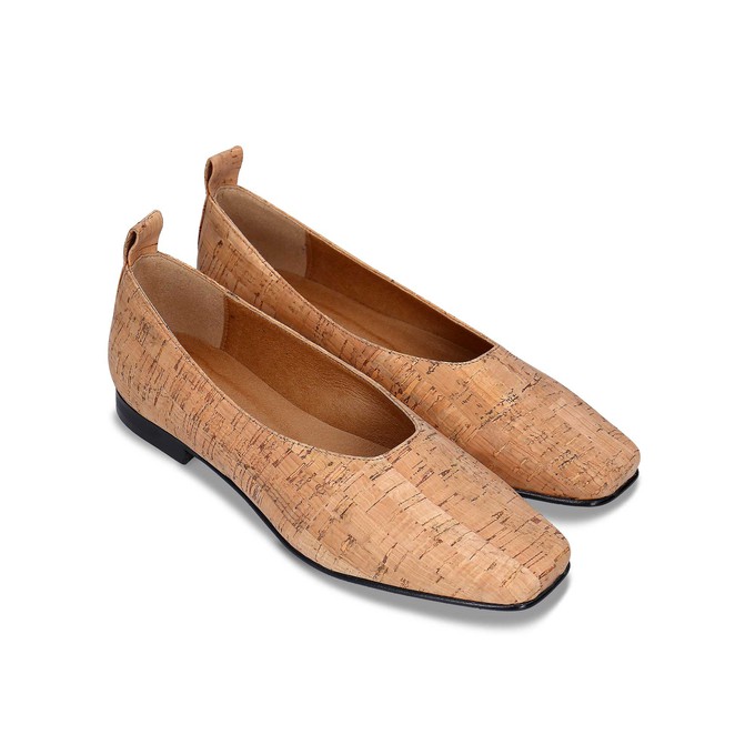 MELITA CORK Brown from NAE Vegan Shoes