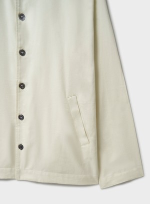 Regenerative Undyed and Unbleached Antique White Barnes Jacket from Neem London