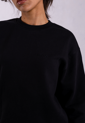 Oversized Sweatshirt, Black from Not Basics