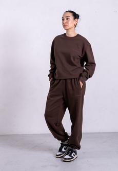 Organic Cotton Sweatsuit Set, Hot Fudge via Not Basics