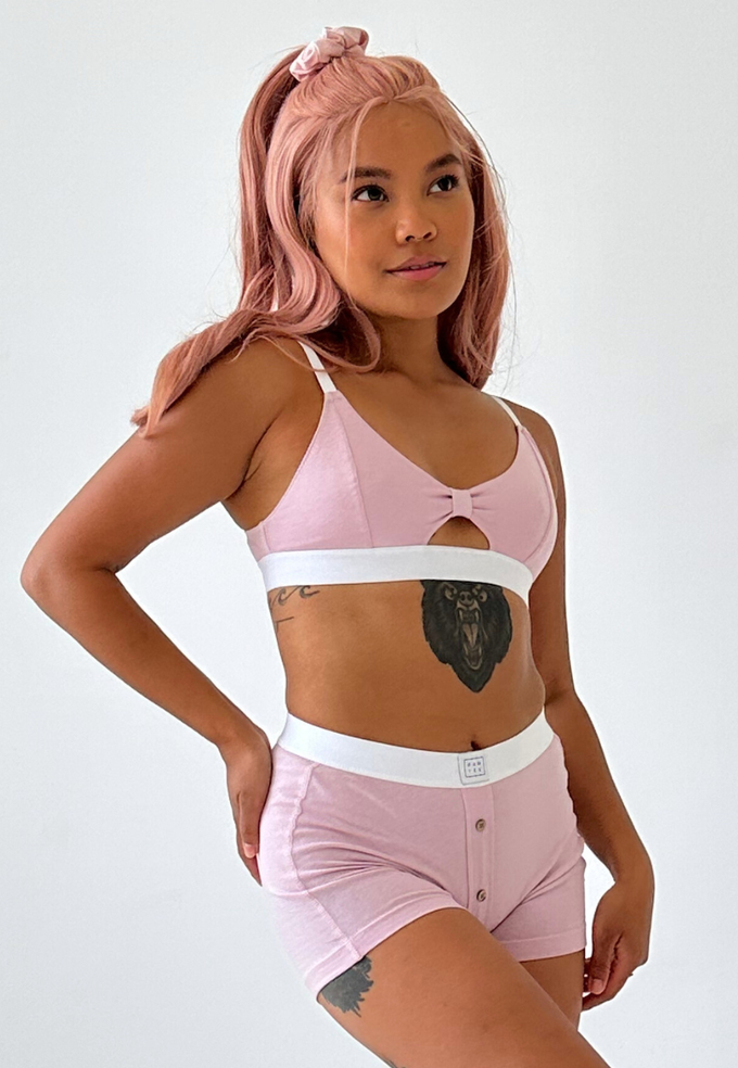 The Bralette, Pink from Not Basics