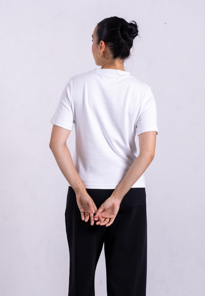 Organic Cotton Relaxed Fit T-Shirt, White from Not Basics