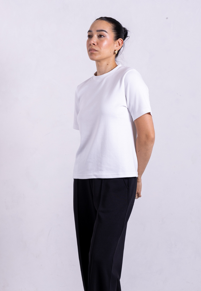 Organic Cotton Relaxed Fit T-Shirt, White from Not Basics