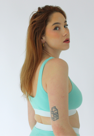 The Crop, Turquoise from Not Basics