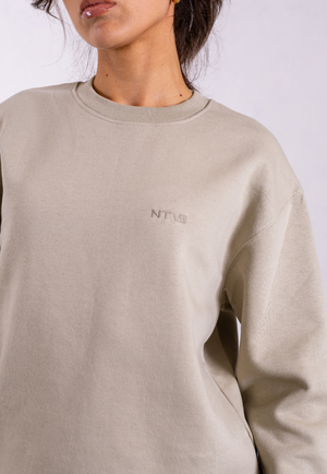 Oversized Sweatshirt, Sage Grey from Not Basics