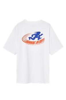 Running white T-shirt via NWHR