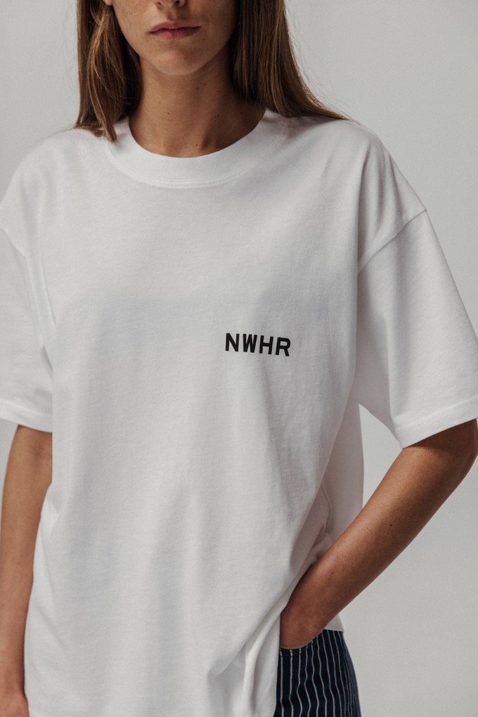 Basic white t-shirt from NWHR