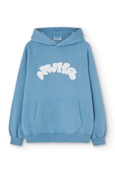 Bubble Denim Hoodie via NWHR